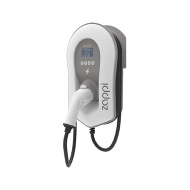Zappi  Multiphase ev charger 7kw to 22kw tethered white